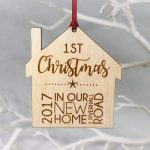 Personalised 1st Christmas in new home