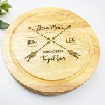 Brie mine personalised cheese board