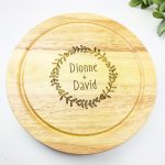 Personalised cheese board