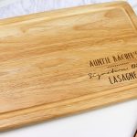 Personalised Signature dish chopping board